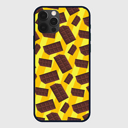 Чехол для iPhone 12 Pro Max Шоколадки, цвет: 3D-черный