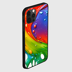 Чехол для iPhone 12 Pro Max Палитра цветов, цвет: 3D-черный — фото 2