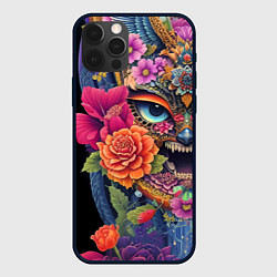 Чехол для iPhone 12 Pro Max Irezumi - Japan - tattoo, цвет: 3D-черный