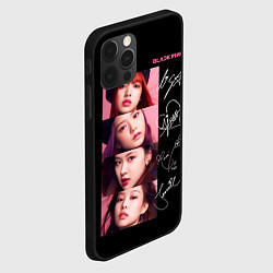 Чехол для iPhone 12 Pro Max Blackpink Autographs, цвет: 3D-черный — фото 2