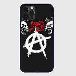 Чехол iPhone 12 Pro Max Punks not dead - анархия