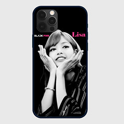 Чехол для iPhone 12 Pro Max Blackpink Lisa gesture of love, цвет: 3D-черный