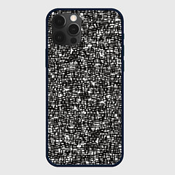 Чехол для iPhone 12 Pro Max Art black, цвет: 3D-черный