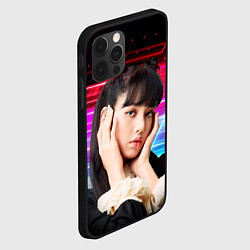 Чехол для iPhone 12 Pro Max Lisa Blackpink music kpop, цвет: 3D-черный — фото 2