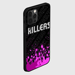 Чехол для iPhone 12 Pro Max The Killers rock legends: символ сверху, цвет: 3D-черный — фото 2