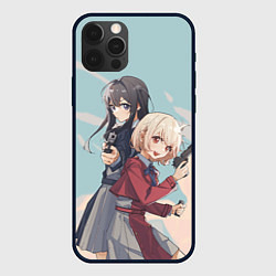 Чехол iPhone 12 Pro Max Takina Inoue and Chisato Nishikigi - Lycoris Recoi