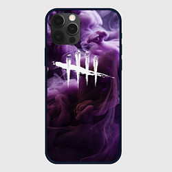 Чехол для iPhone 12 Pro Max Dead By Daylight Logo Smoke, цвет: 3D-черный