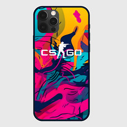 Чехол iPhone 12 Pro Max Counter Strike Go Logo Color