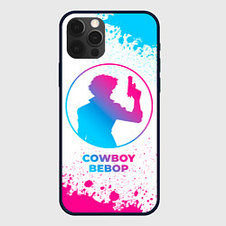 Чехол для iPhone 12 Pro Max Cowboy Bebop neon gradient style, цвет: 3D-черный