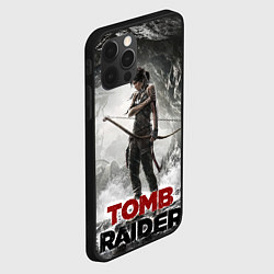 Чехол для iPhone 12 Pro Max Rise of the tomb rider, цвет: 3D-черный — фото 2