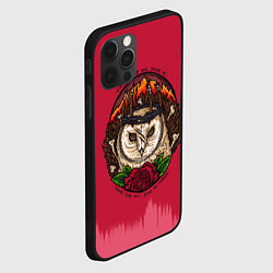 Чехол для iPhone 12 Pro Max Bring Me The Horizon Owl, цвет: 3D-черный — фото 2