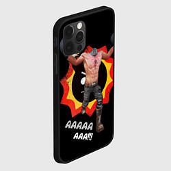 Чехол для iPhone 12 Pro Max Serious Sam - kamikaze, цвет: 3D-черный — фото 2