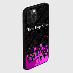 Чехол для iPhone 12 Pro Max Three Days Grace rock legends: символ сверху, цвет: 3D-черный — фото 2