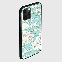 Чехол для iPhone 12 Pro Max Fly clouds, цвет: 3D-черный — фото 2