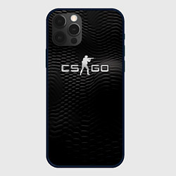 Чехол iPhone 12 Pro Max CS GO silver logo