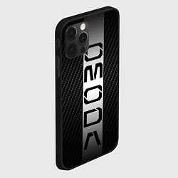 Чехол для iPhone 12 Pro Max Omoda carbone, цвет: 3D-черный — фото 2