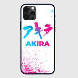 Чехол для iPhone 12 Pro Max Akira neon gradient style, цвет: 3D-черный