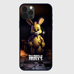 Чехол для iPhone 12 Pro Max Spring Bonnie Five Nights at Freddys, цвет: 3D-черный