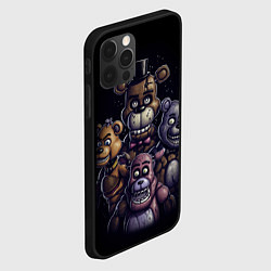 Чехол для iPhone 12 Pro Max Five Nights at Freddys, цвет: 3D-черный — фото 2