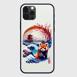Чехол iPhone 12 Pro Max Красная панда на охоте