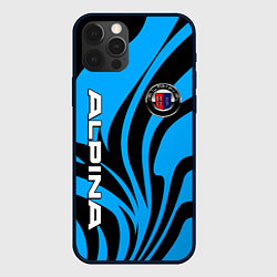 Чехол iPhone 12 Pro Max Alpina - blue colors