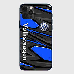 Чехол для iPhone 12 Pro Max Вольцваген - спортивная униформа, цвет: 3D-черный
