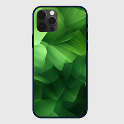 Чехол для iPhone 12 Pro Max Green lighting background, цвет: 3D-черный
