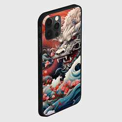 Чехол для iPhone 12 Pro Max Морской дракон Irezumi, цвет: 3D-черный — фото 2