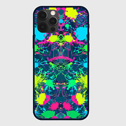 Чехол iPhone 12 Pro Max Colorful blots - expressionism - vogue