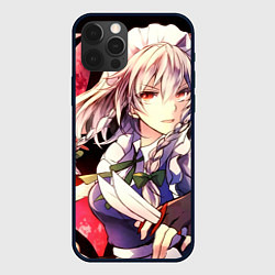 Чехол iPhone 12 Pro Max Touhou Project Сакуя Izayoi