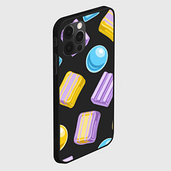 Чехол для iPhone 12 Pro Max Жевательная резинка, цвет: 3D-черный — фото 2