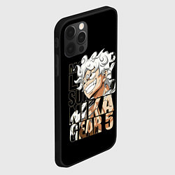 Чехол для iPhone 12 Pro Max Luffy Gear 5 Луффи, цвет: 3D-черный — фото 2