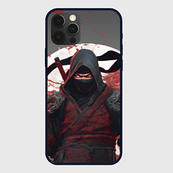 Чехол для iPhone 12 Pro Max Слепой воин ниндзя, цвет: 3D-черный