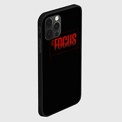 Чехол для iPhone 12 Pro Max Сфокусируйся - focus, цвет: 3D-черный — фото 2