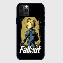 Чехол для iPhone 12 Pro Max Fallout boy, цвет: 3D-черный