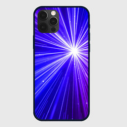 Чехол для iPhone 12 Pro Max Космическое свечение, цвет: 3D-черный