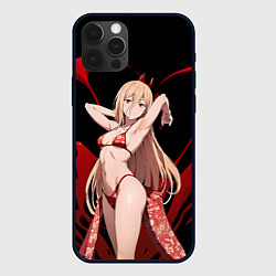 Чехол для iPhone 12 Pro Max Пауэр - демон крови, цвет: 3D-черный