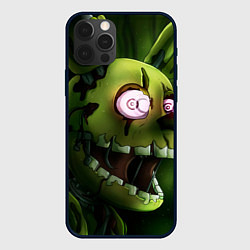 Чехол для iPhone 12 Pro Max Спрингтрап в атаке, цвет: 3D-черный