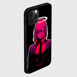 Чехол для iPhone 12 Pro Max Макима с нимбом - Человек бензопила, цвет: 3D-черный — фото 2