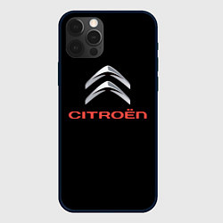 Чехол для iPhone 12 Pro Max Citroen auto sports, цвет: 3D-черный