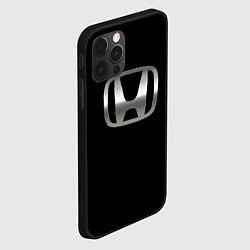 Чехол для iPhone 12 Pro Max Honda sport auto, цвет: 3D-черный — фото 2