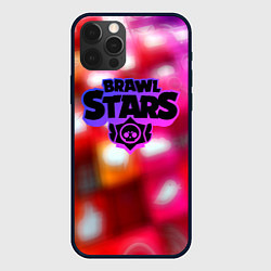 Чехол для iPhone 12 Pro Max Brawl stars network, цвет: 3D-черный