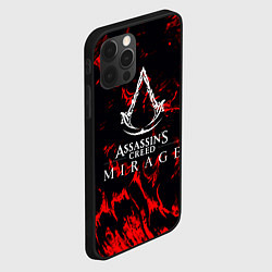 Чехол для iPhone 12 Pro Max Assassins Creed кровь тамплиеров, цвет: 3D-черный — фото 2