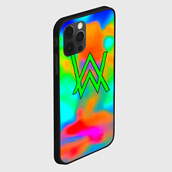 Чехол для iPhone 12 Pro Max Alan walker toxic music, цвет: 3D-черный — фото 2