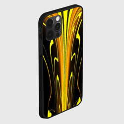 Чехол для iPhone 12 Pro Max Предупреждающая осиная расцветка, цвет: 3D-черный — фото 2