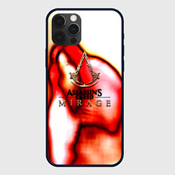 Чехол для iPhone 12 Pro Max Assassins Creed mirage exclusive, цвет: 3D-черный