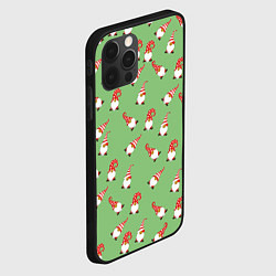 Чехол для iPhone 12 Pro Max Гномы бородачи, цвет: 3D-черный — фото 2