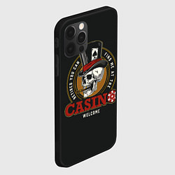 Чехол для iPhone 12 Pro Max Casino, цвет: 3D-черный — фото 2