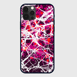 Чехол для iPhone 12 Pro Max Абстракция - черная вдова, цвет: 3D-черный