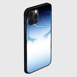 Чехол для iPhone 12 Pro Max Молниеносный разряд, цвет: 3D-черный — фото 2